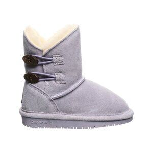 $55 BEARPAW 🐾 Rosaline Toddler Suede Boots | Wisteria | 8 Toddler